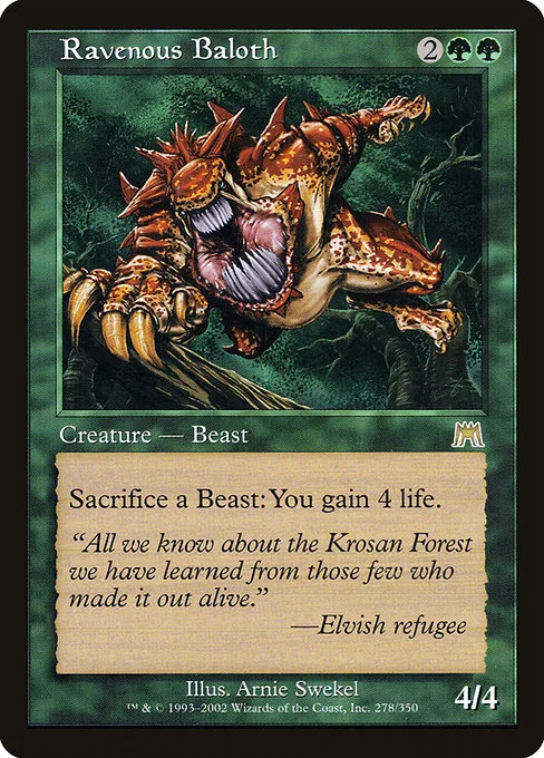 Ravenous Baloth · Onslaught 278/351