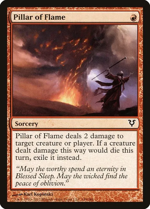 Pillar of Flame · Avacyn Restored 149/244