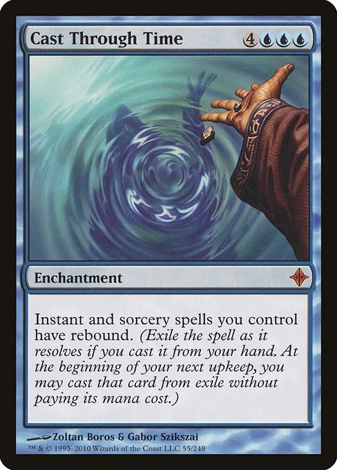 Cast Through Time · Rise of the Eldrazi 55/248