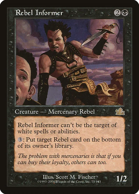 Rebel Informer · Prophecy 75/144