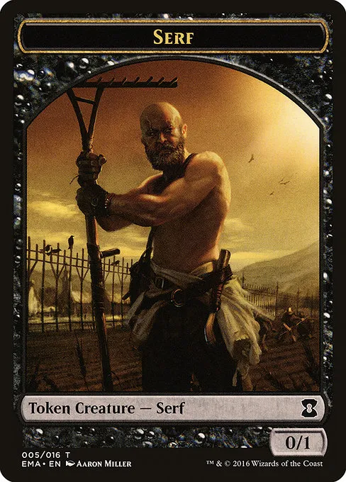 Serf · Eternal Masters Tokens 5/16