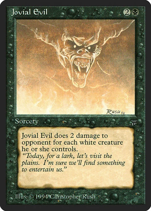 Jovial Evil · Legends 109/310