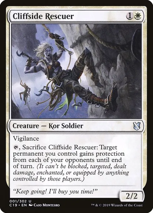 Cliffside Rescuer · Commander 2019 1/302