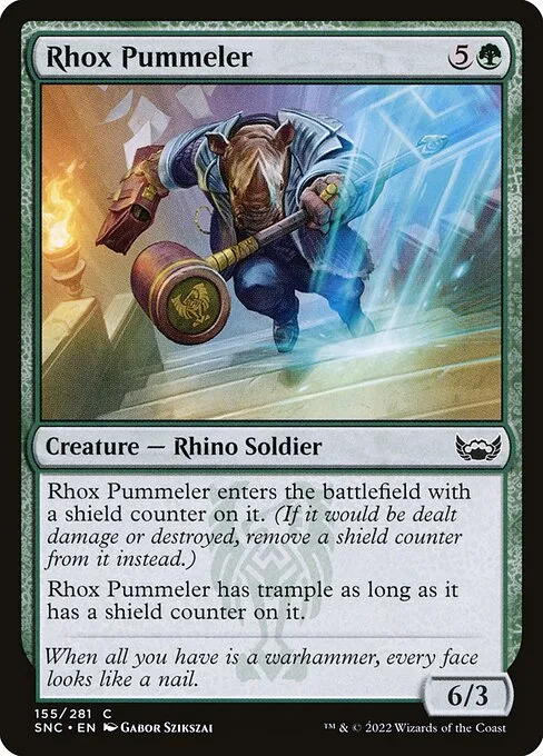 Rhox Pummeler · Streets of New Capenna 155/513