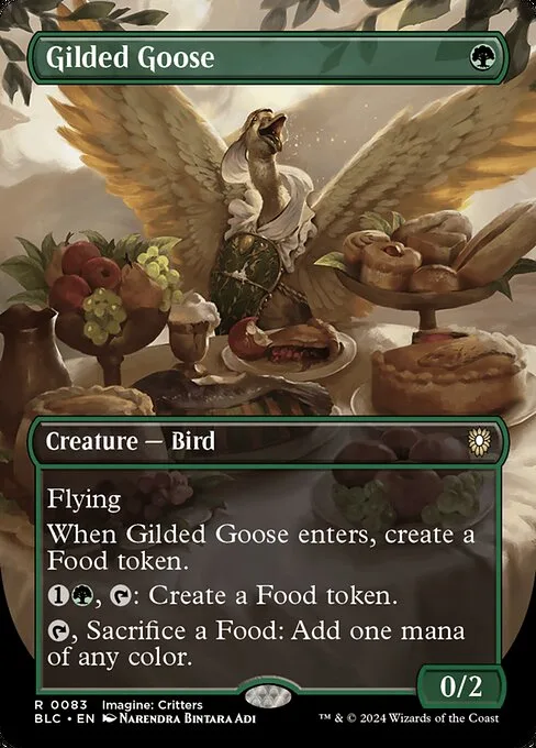 Gilded Goose · Bloomburrow Commander 83/356