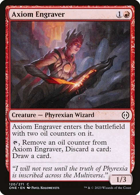 Axiom Engraver · Phyrexia: All Will Be One 120/479