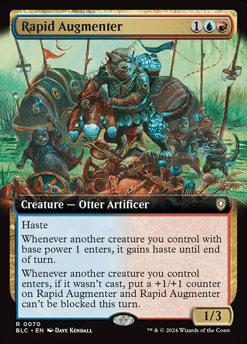 Rapid Augmenter · Bloomburrow Commander 70/356