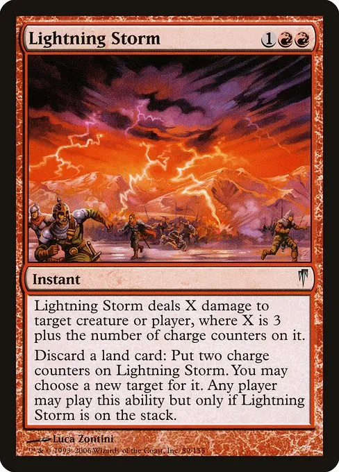 Lightning Storm · Coldsnap 89/155