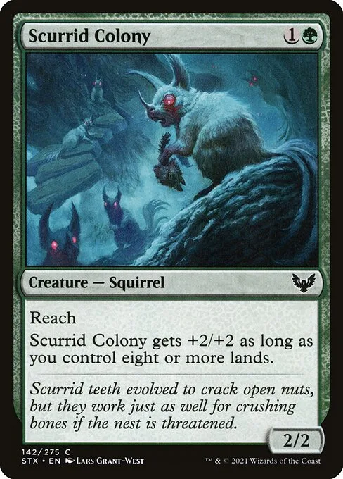 Scurrid Colony · Strixhaven: School of Mages 142/393
