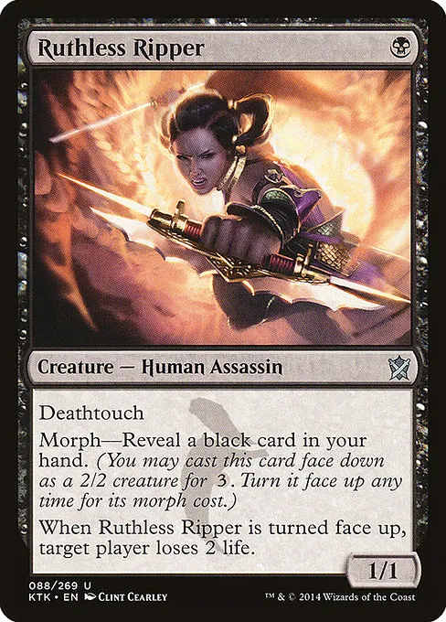 Ruthless Ripper · Khans of Tarkir 88/293