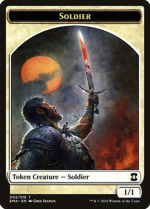 Soldier · Eternal Masters Tokens 2/16