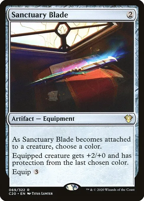 Sanctuary Blade · Commander 2020 69/322