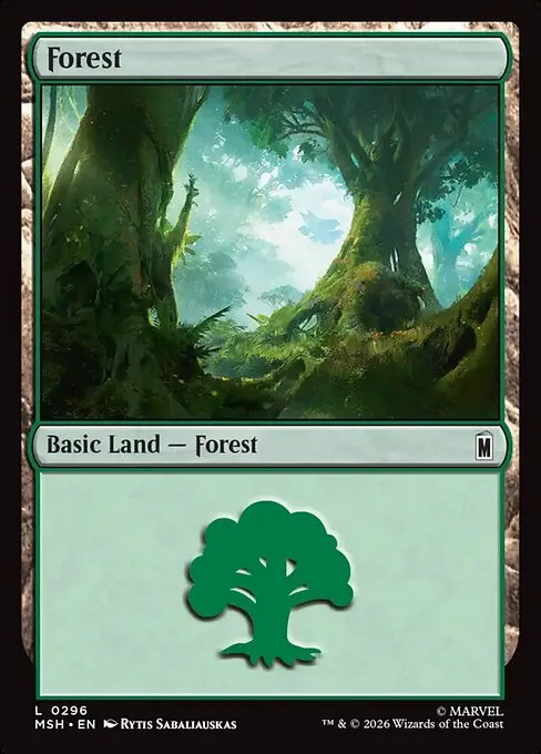 Forest · Marvel Super Heroes 296/24
