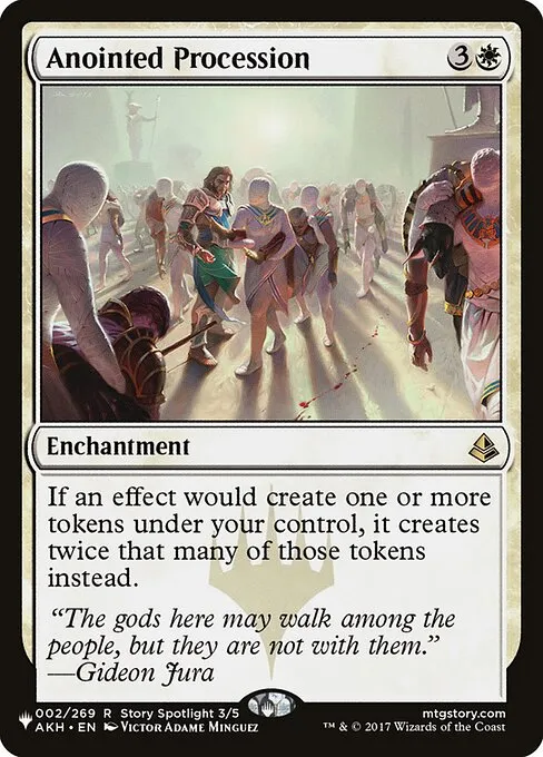 Anointed Procession · The List AKH-2/5050