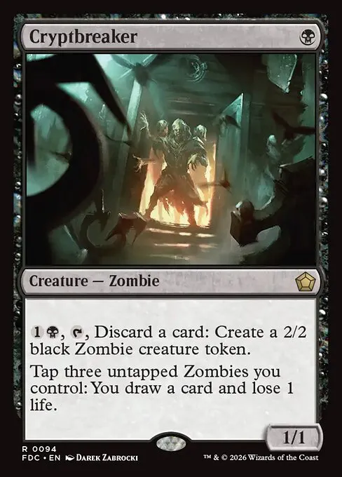 Cryptbreaker · Foundations Commander 94/3