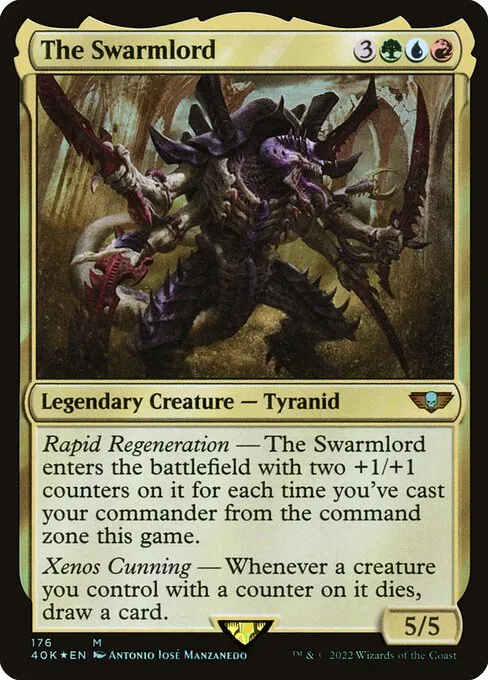 The Swarmlord · Warhammer 40,000 Commander 176/617
