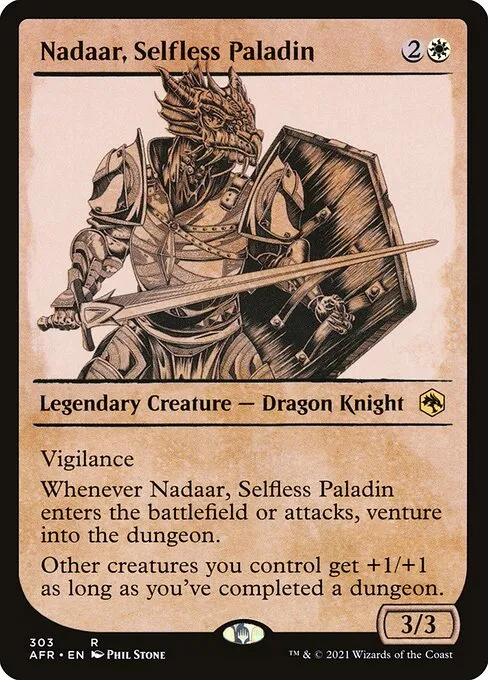 Nadaar, Selfless Paladin · Adventures in the Forgotten Realms 303/424
