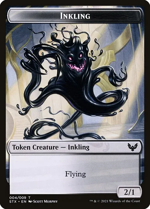 Inkling · Strixhaven: School of Mages Tokens 4/9