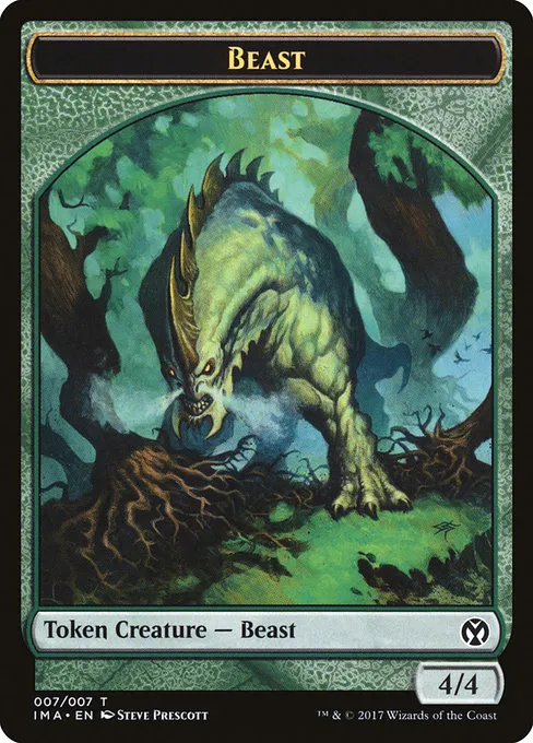 Beast · Iconic Masters Tokens 7/7