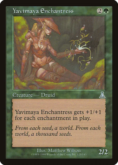 Yavimaya Enchantress · Urza's Destiny 125/143