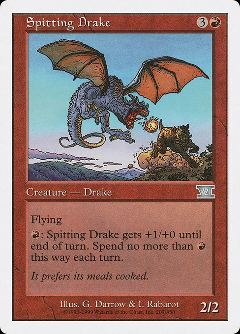 Spitting Drake · Classic Sixth Edition 207/351