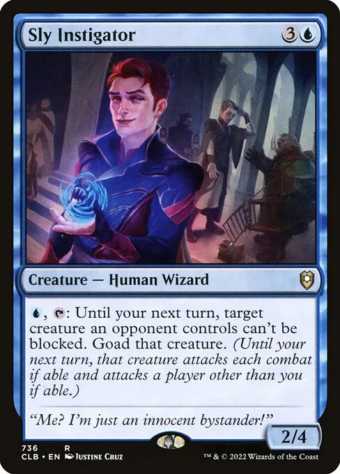 Sly Instigator · Commander Legends: Battle for Baldur's Gate 736/936