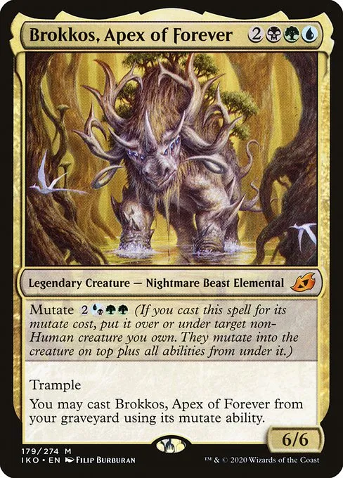 Brokkos, Apex of Forever · Ikoria: Lair of Behemoths 179/390