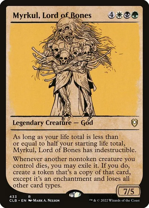 Myrkul, Lord of Bones · Commander Legends: Battle for Baldur's Gate 433/936