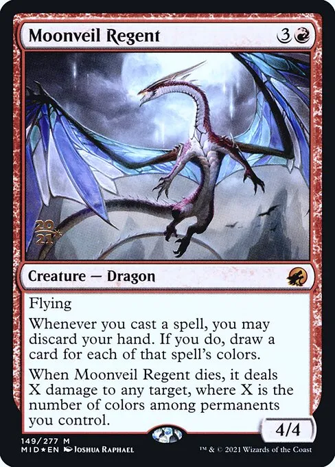 Moonveil Regent · Innistrad: Midnight Hunt Promos 149s/155