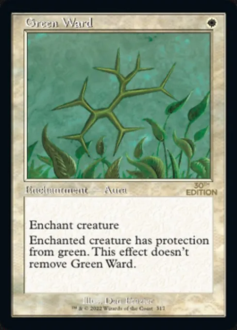 Green Ward · 30th Anniversary Edition 317/594