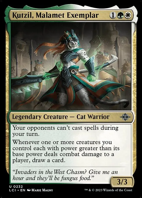 Kutzil, Malamet Exemplar · The Lost Caverns of Ixalan 232/416