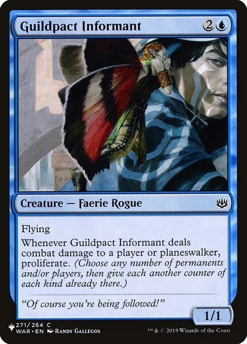 Guildpact Informant · The List WAR-271/5050