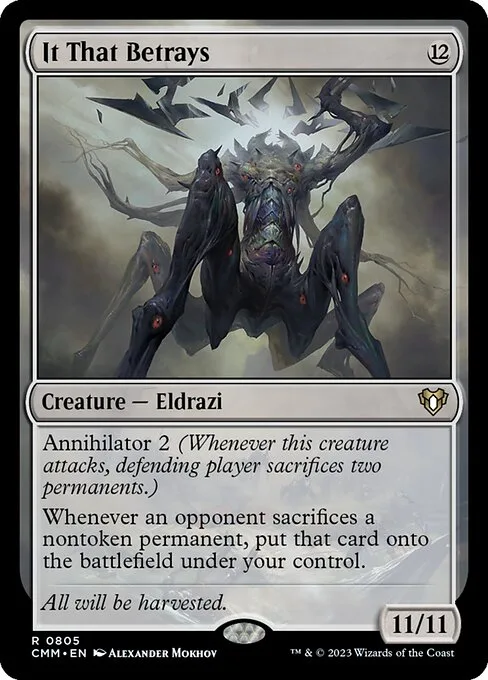 It That Betrays · Commander Masters 805/1067