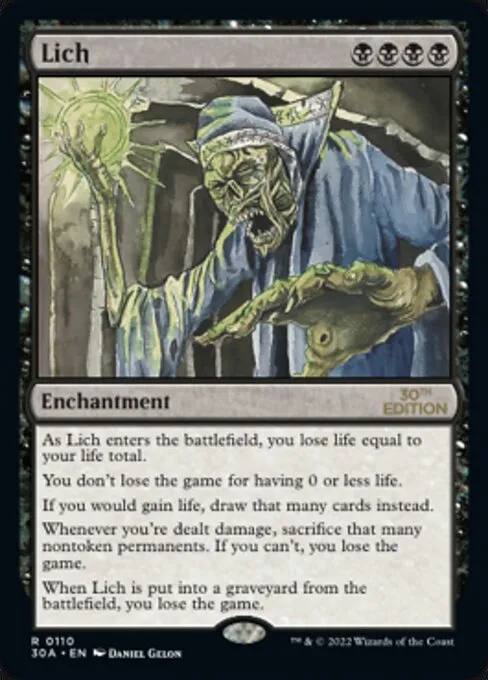 Lich · 30th Anniversary Edition 110/594