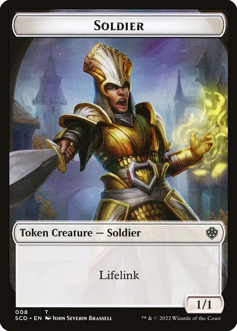 Soldier · Starter Commander Deck Tokens 8/27