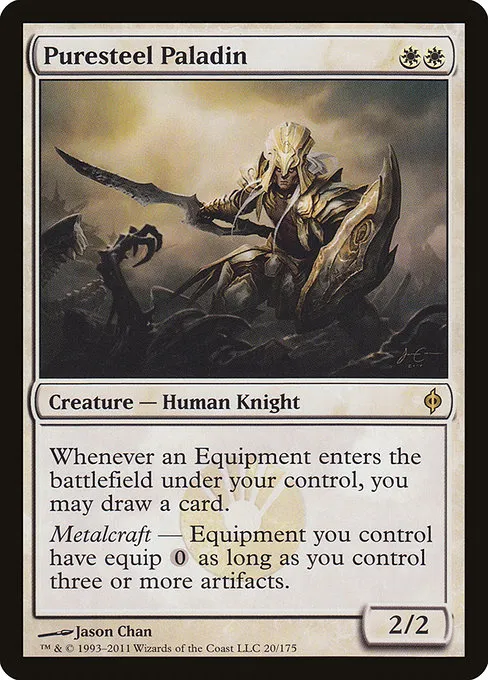 Puresteel Paladin · New Phyrexia 20/175