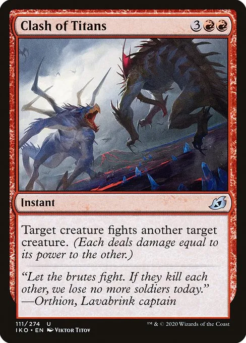 Clash of Titans · Ikoria: Lair of Behemoths 111/390