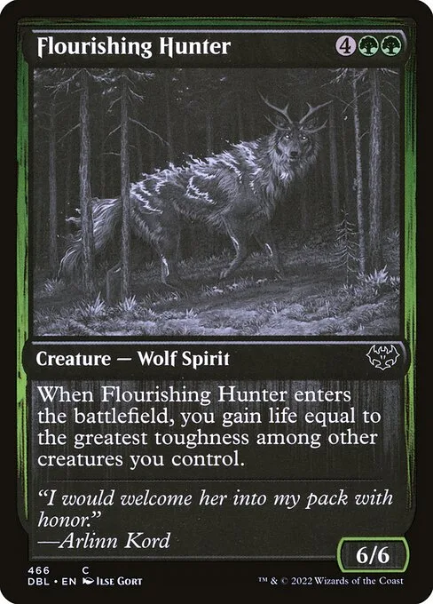 Flourishing Hunter · Innistrad: Double Feature 466/535