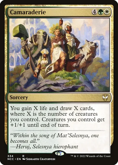 Camaraderie · New Capenna Commander 334/447