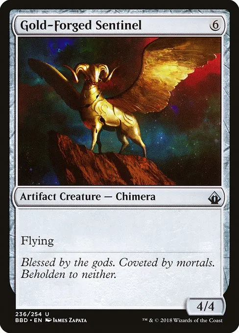 Gold-Forged Sentinel · Battlebond 236/256