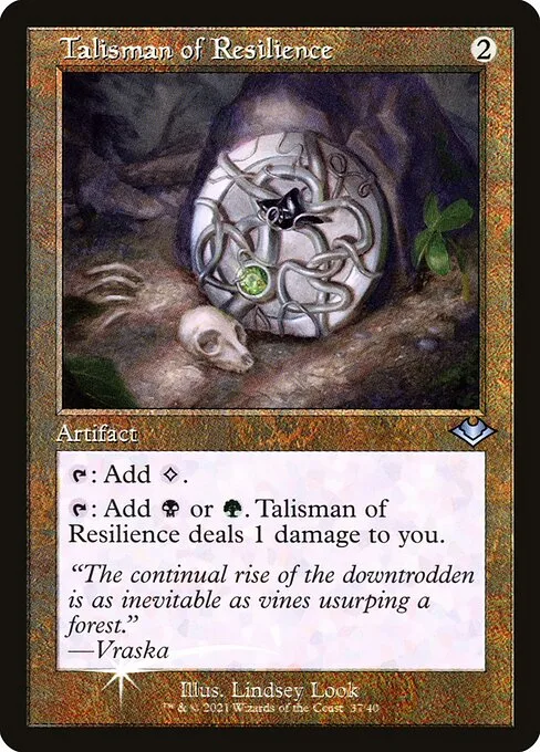 Talisman of Resilience · Modern Horizons 1 Timeshifts 37/40