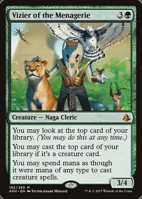 Vizier of the Menagerie · Amonkhet 192/287