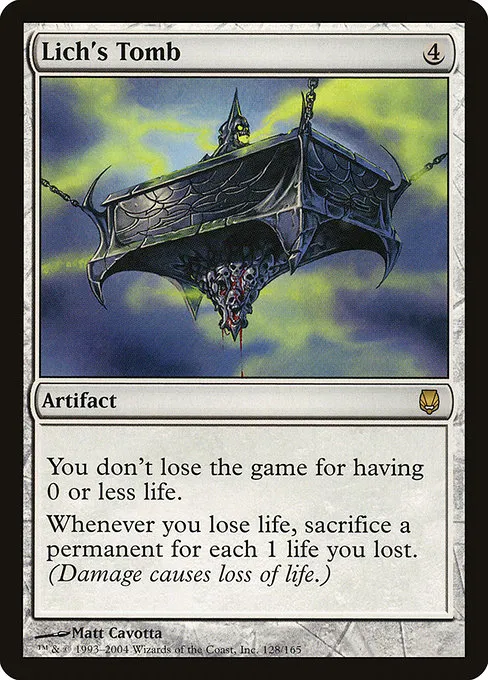Lich's Tomb · Darksteel 128/165