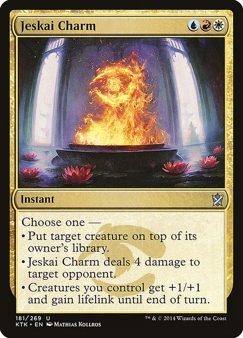 Jeskai Charm · Khans of Tarkir 181/293