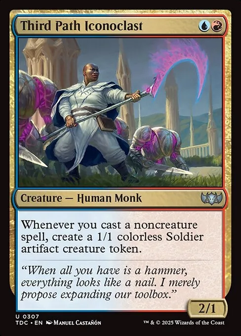 Third Path Iconoclast · Tarkir: Dragonstorm Commander 307/413