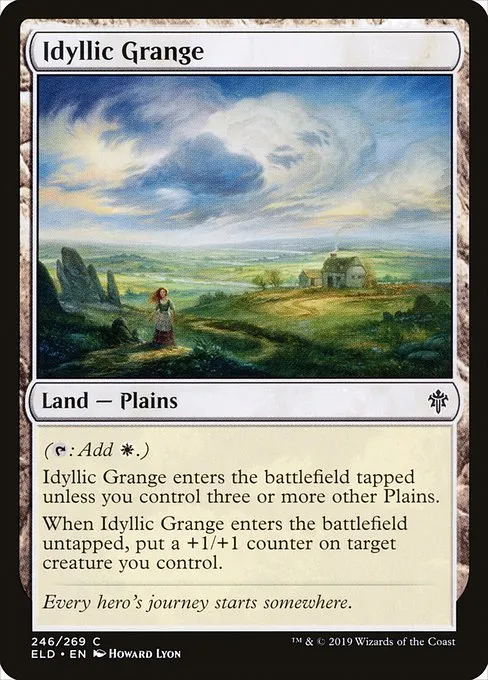 Idyllic Grange · Throne of Eldraine 246/398