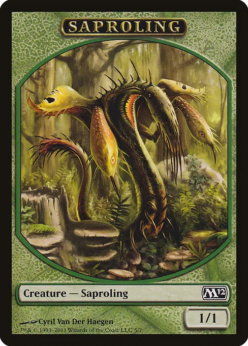Saproling · Magic 2012 Tokens 5/7