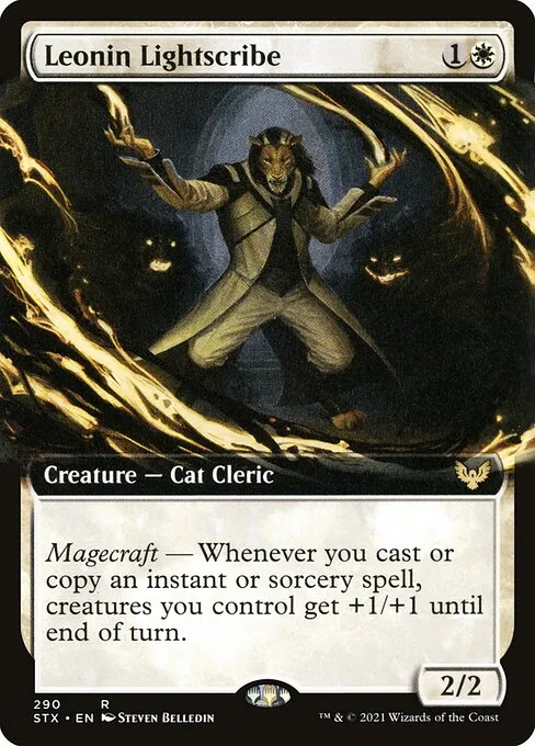 Leonin Lightscribe · Strixhaven: School of Mages 290/393