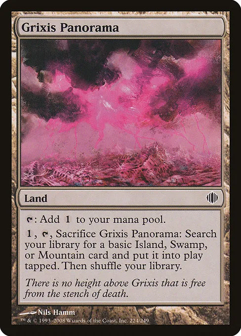 Grixis Panorama · Shards of Alara 224/250