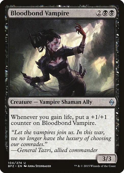 Bloodbond Vampire · Battle for Zendikar 104/299